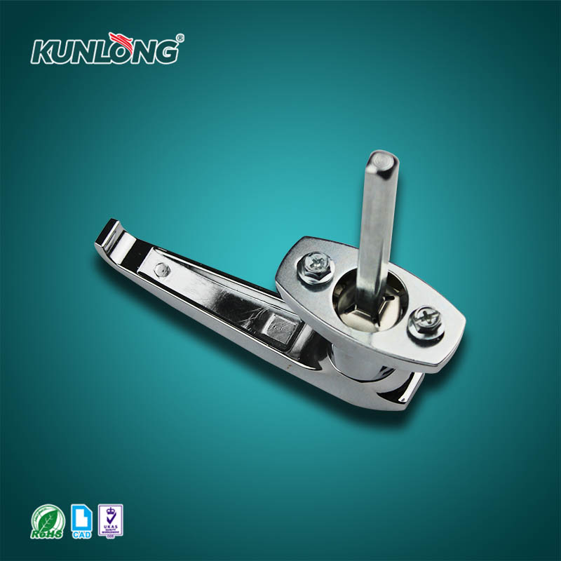 尚坤SK1-315-1锌合金把手锁|L型把手锁|改装车门锁|工业门锁|旋转手柄锁