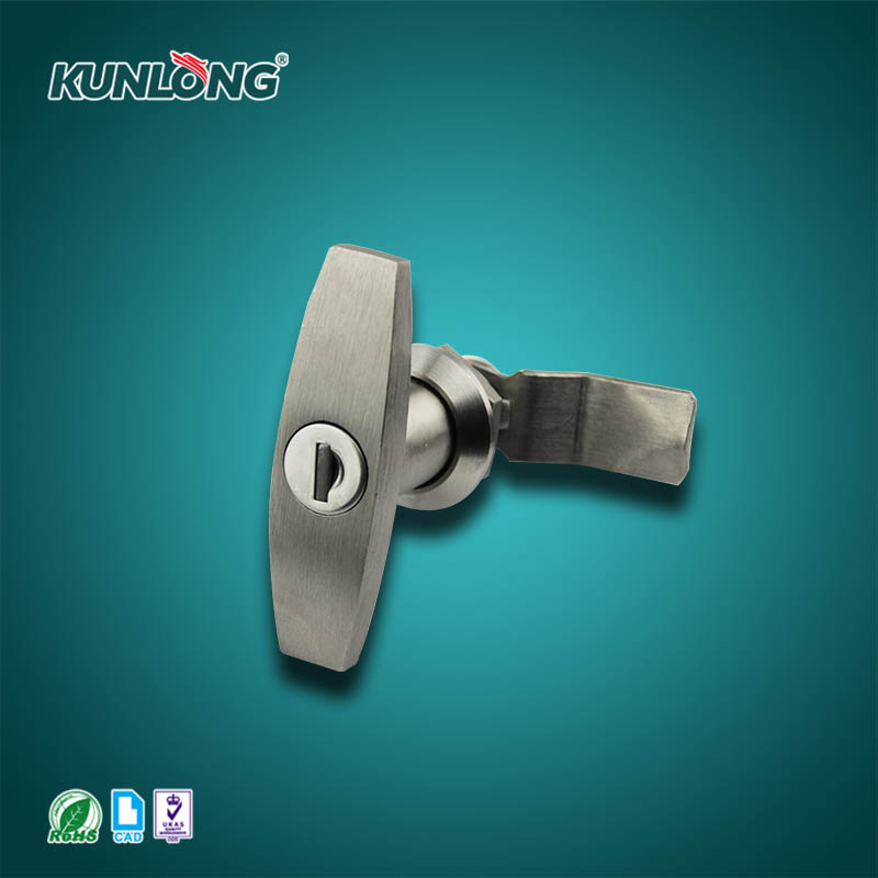 尚坤SK1-305SK 不锈钢T型把手锁 控制箱手柄锁 设备把手转舌锁