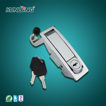 尚坤SK1-059-2W平面单点锁|按压式旋转锁|机箱机柜锁|工具箱柜锁|亮色压缩门锁